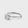 Petite Solitaire Round Engagement Ring