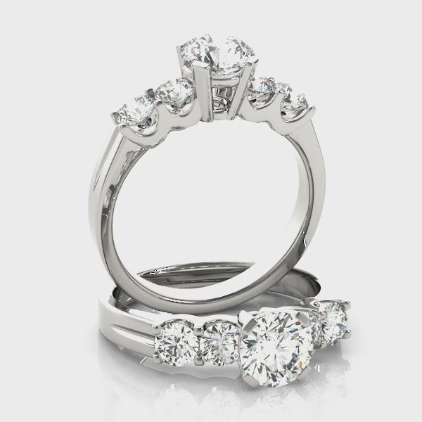 Five Stone Engagement Ring