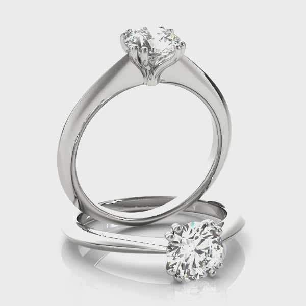Round Solitaire Ring