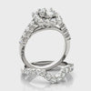 Round Halo Engagement Ring