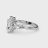Marquise Three-Stone Engagement Ring