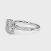 Round Diamond Halo Engagement Ring