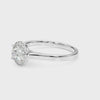 Solitaire Round Halo Engagement Ring