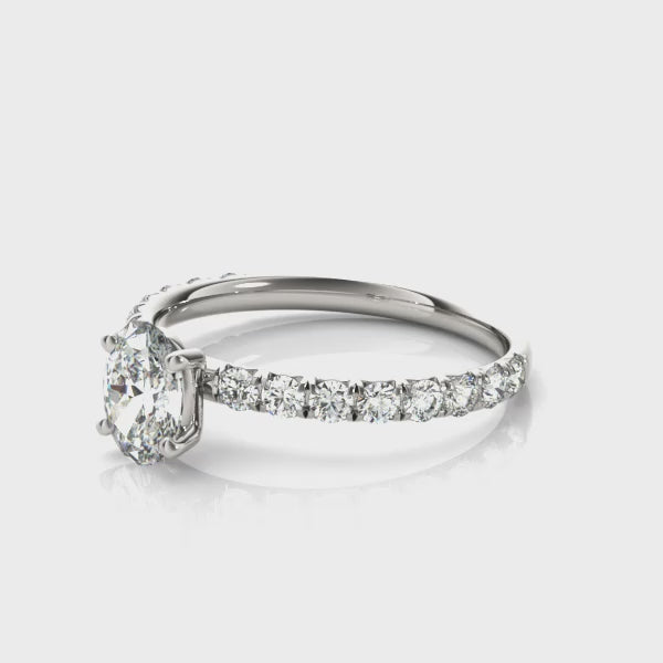 Oval Engagement Ring
