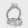 Princess-Cut Classic Engagement Ring
