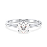 The Élan Solitaire Ring - Free Chérie Diamonds